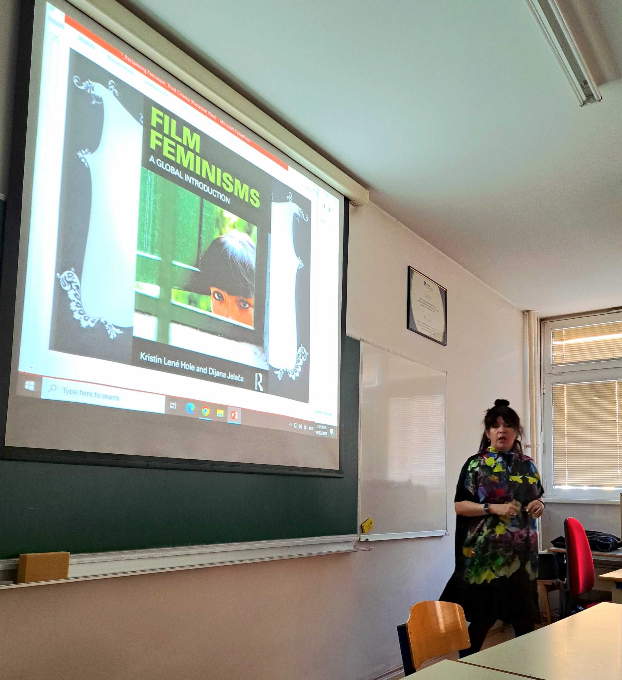 Prenos znanja prof. dr. Dijane Jelače na Akademiji scenskih umjetnosti UNSA